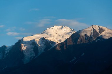 Tatra dağlarındaki yüksek Tatra dağlarının zirvesi..