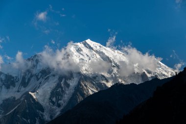 Himalayalar Dağları manzarası.