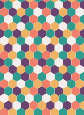 Soyut arkaplanın kusursuz deseni