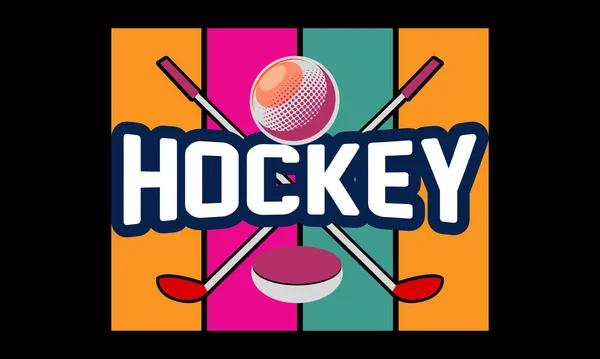 Shirt Hockey Dad Day Design Shirt Usa Flag Hockey Day — Image vectorielle