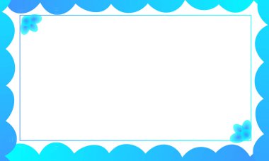 mavi harmanlanmış çerçeve tasarımı