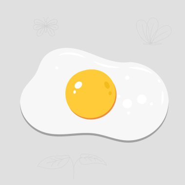 Kırık yumurtalar izole vektör çizimi .