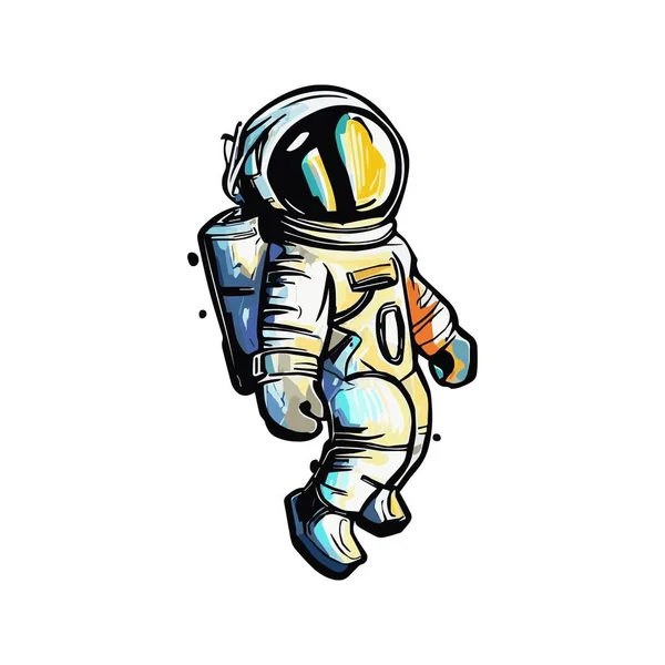 Imagem Astronauta Tão Bonita — Fotografia de Stock