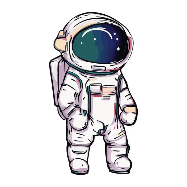 Astronaut Bild Det Vackert — Stockfoto