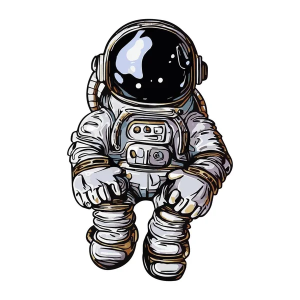 Astronaut Bild Det Vackert — Stockfoto