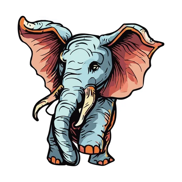 Imagem Elefante Tão Bonito — Fotografia de Stock
