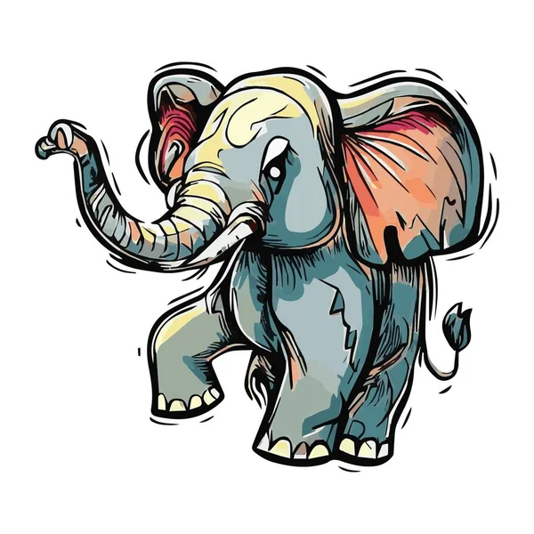 Elefantenbild Ist Schön — Stockfoto