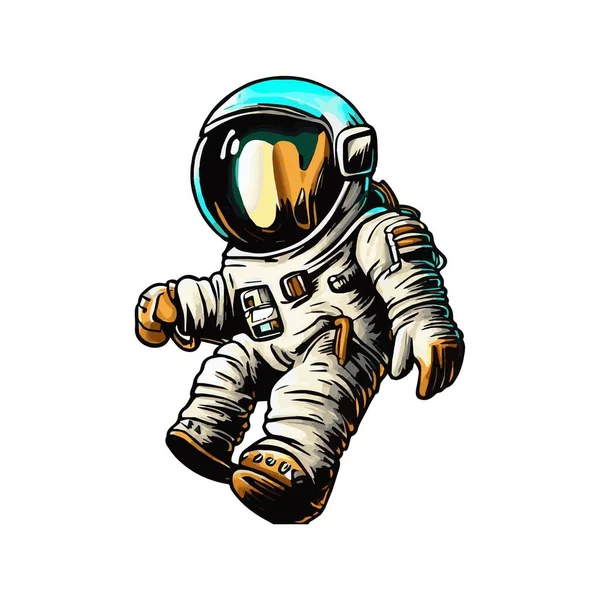Astronautenbild Ist Schön Stockbild