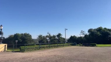 Tangu parkı su manzaralı göller curitiba şehri Brezilya