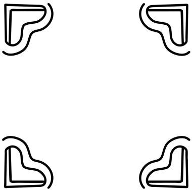 Yaratıcı Projeler için Modern Minimalist Çizgi Sanatı (EPS + JPG)