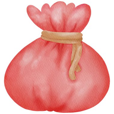 Noel Tarçın 'ı, beyaz arka planda izole edilmiş. vektör illüstrasyonu