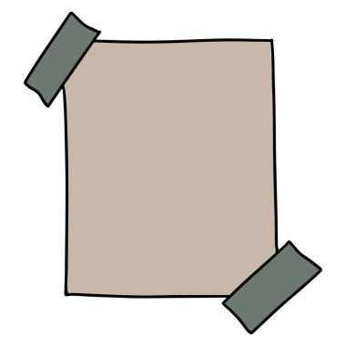 çizgi film doodle harf o