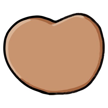 Renkli şirin konuşma balonu karalama tarzı el çizimi