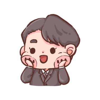 Şirin yönetici el çizimi