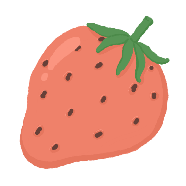 izole edilmiş çilek ikonu