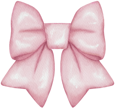 Pembe fiyonk suluboya el çizimi