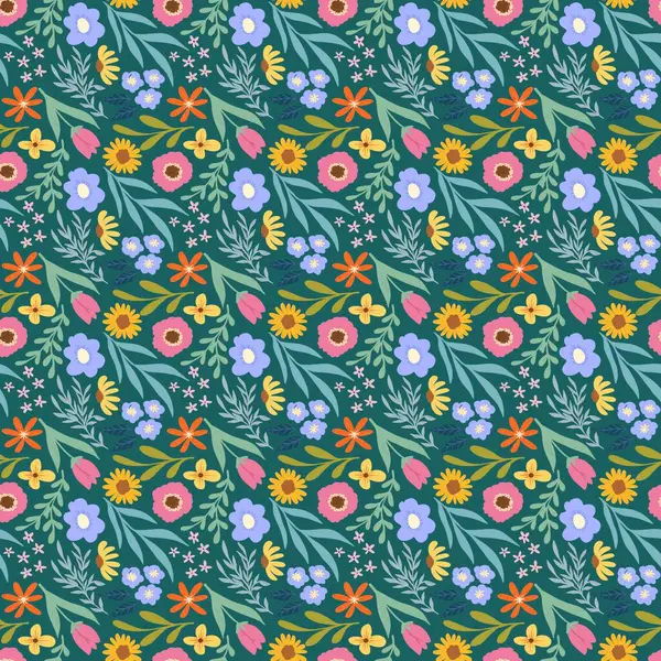 Beyaz çiçeklerle kusursuz desen