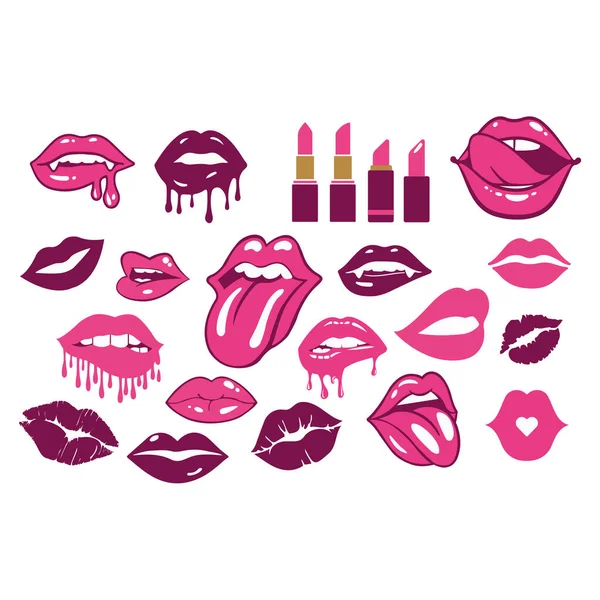 Dudakların Öpücük Vektörü