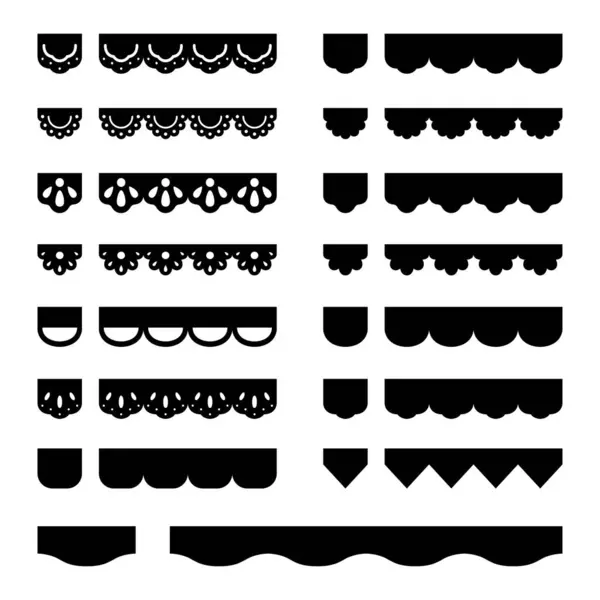 Dantel Kenar Kümesi - Dekoratif Ögeler