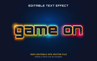 Parlak Oyun Metin Efekti