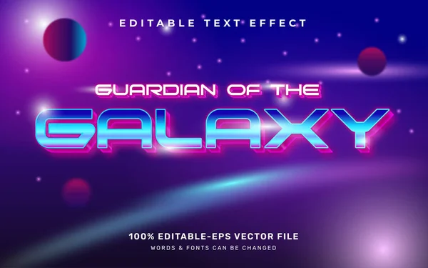 Galaxy editable text effect