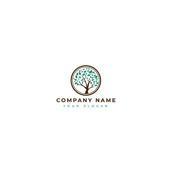 Tree Logo Design Template — Stock Vector
