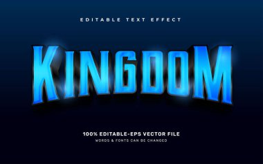 Krallık metin efekti tasarımı