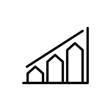 Emlak vektörü simgesi