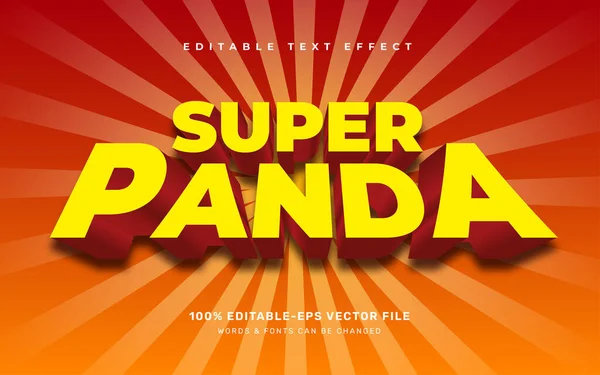 süper kahraman metin efekti tasarımı