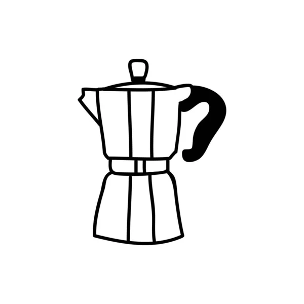Čmáranice Vektoru Kávy — Stockový vektor
