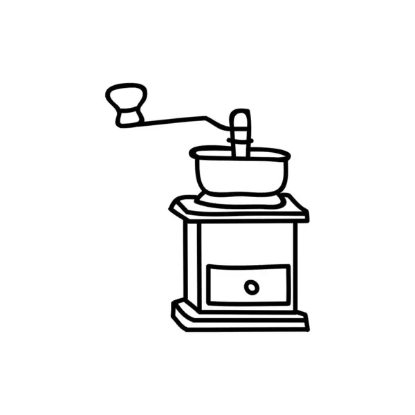 Icône Vecteur Café Doodle — Image vectorielle