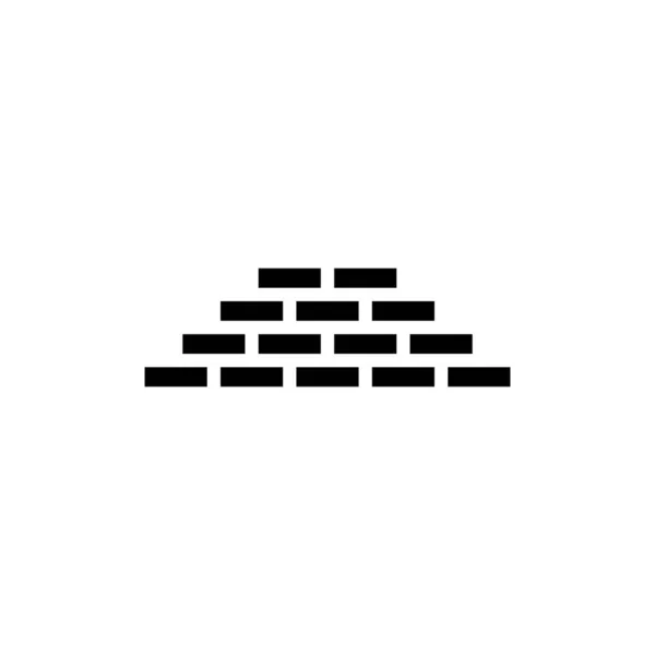 Bricks Vector Icon Design — 图库矢量图片