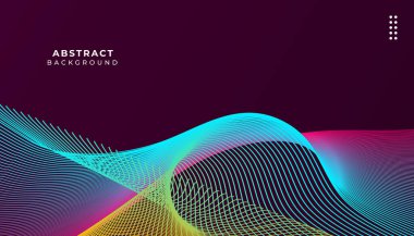 Soyut modern arkaplan tasarımı kavramı