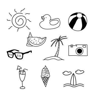 El çizimi Yaz simgesi