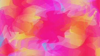 Soyut renkli video arkaplanı. Kusursuz döngü hareketi video arkaplanı