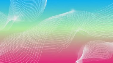 Soyut renkli video arkaplanı. Kusursuz döngü hareketi video arkaplanı