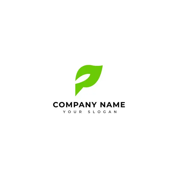 Leaf Logo Vector Design Template — Stock Vector