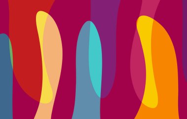 Renkli Soyut modern arkaplan tasarımı kavramı