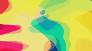 Soyut renkli video arkaplanı. Kusursuz döngü hareketi video arkaplanı