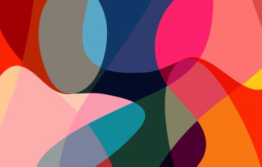 Renkli Soyut modern arkaplan tasarımı kavramı