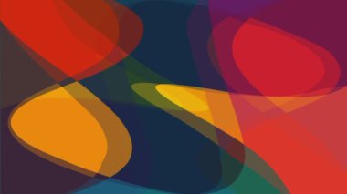 Soyut renkli video arkaplanı. Kusursuz döngü hareketi video arkaplanı