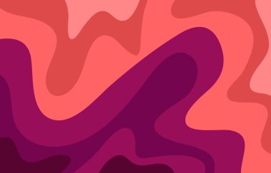 Renkli Groovy arkaplan tasarımı kavramı