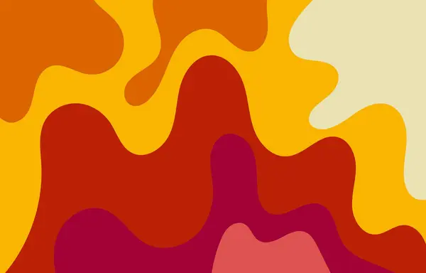 Renkli Groovy arkaplan tasarımı kavramı