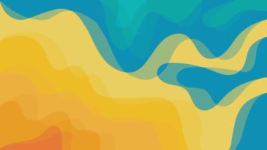 Soyut renkli, modaya uygun video arkaplanı. Kusursuz döngü hareketi video arkaplanı