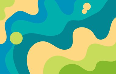 Renkli Groovy arkaplan tasarımı gözlemi