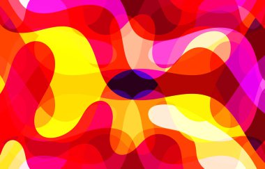 Renkli Groovy arkaplan tasarımı kavramı