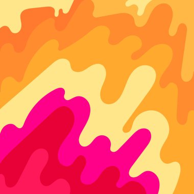 Renkli Groovy arkaplan tasarımı konsepti, soyut arka grup