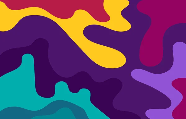 Renkli Groovy arkaplan tasarımı kavramı, soyut arkaplan