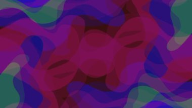 Soyut renkli, modaya uygun video arkaplanı. Kusursuz döngü hareketi video arkaplanı