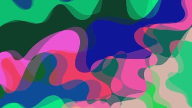Soyut renkli, modaya uygun video arkaplanı. Kusursuz döngü hareketi video arkaplanı